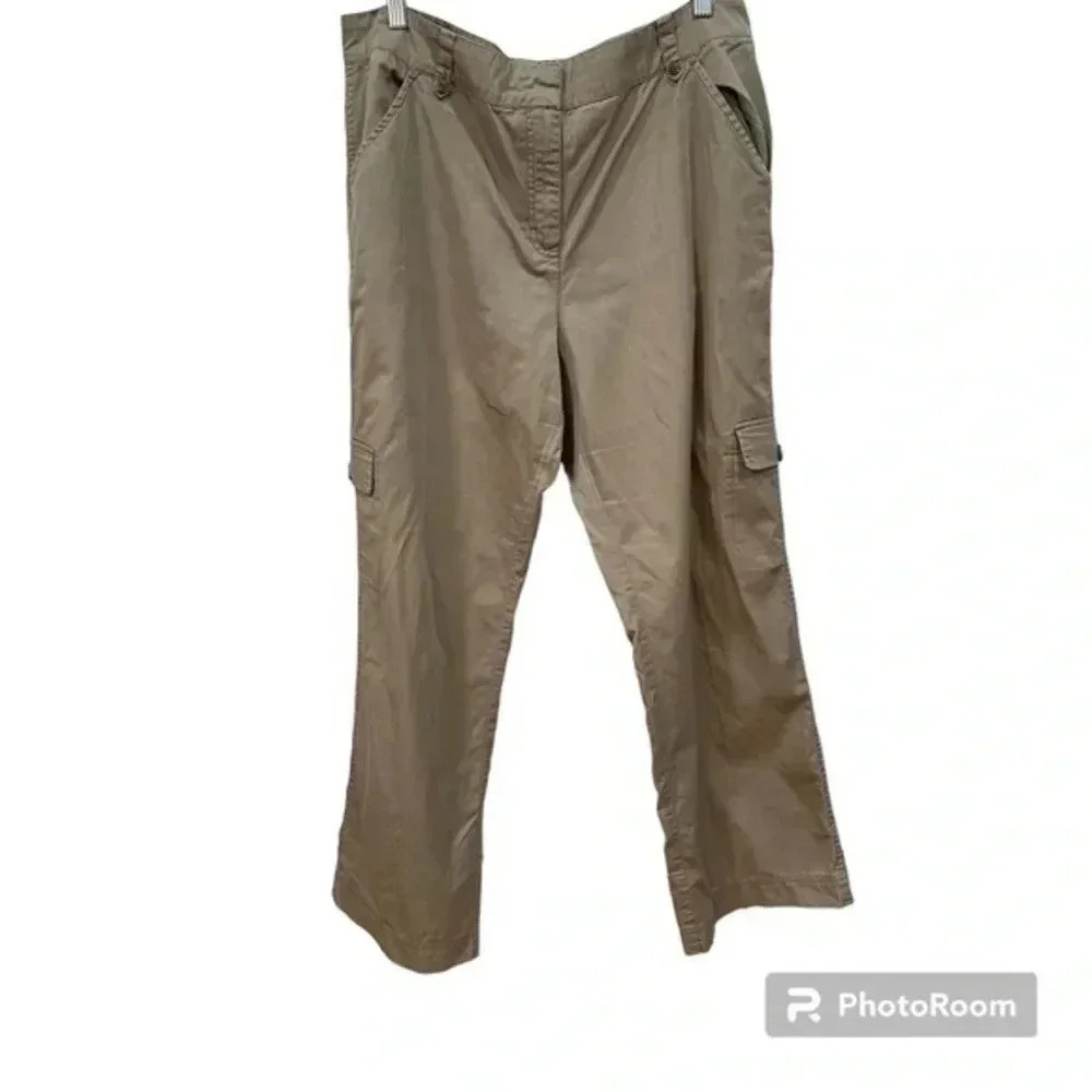 Geoffrey Beene sport women’s khaki pants 14S